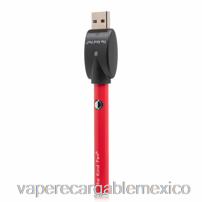 Vape Recargable The Kind Pen Vv 510 Hilo Bateria Rojo